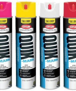 Alternative view of Krylon Quik-Mark Tallboy Water-Based Inverted Marking Paints, 25-oz. (22 oz. Net Wt.) Case/ 12 Cans