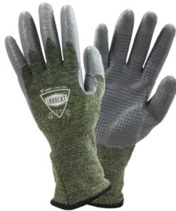 Alternative view of West Chester 6100 Ironcat Metal Tamer High Dex TIG Welding & Cut Gloves, FR Silicone Coated, ANSI A3 Cut Level, Box/ 3 Pairs
