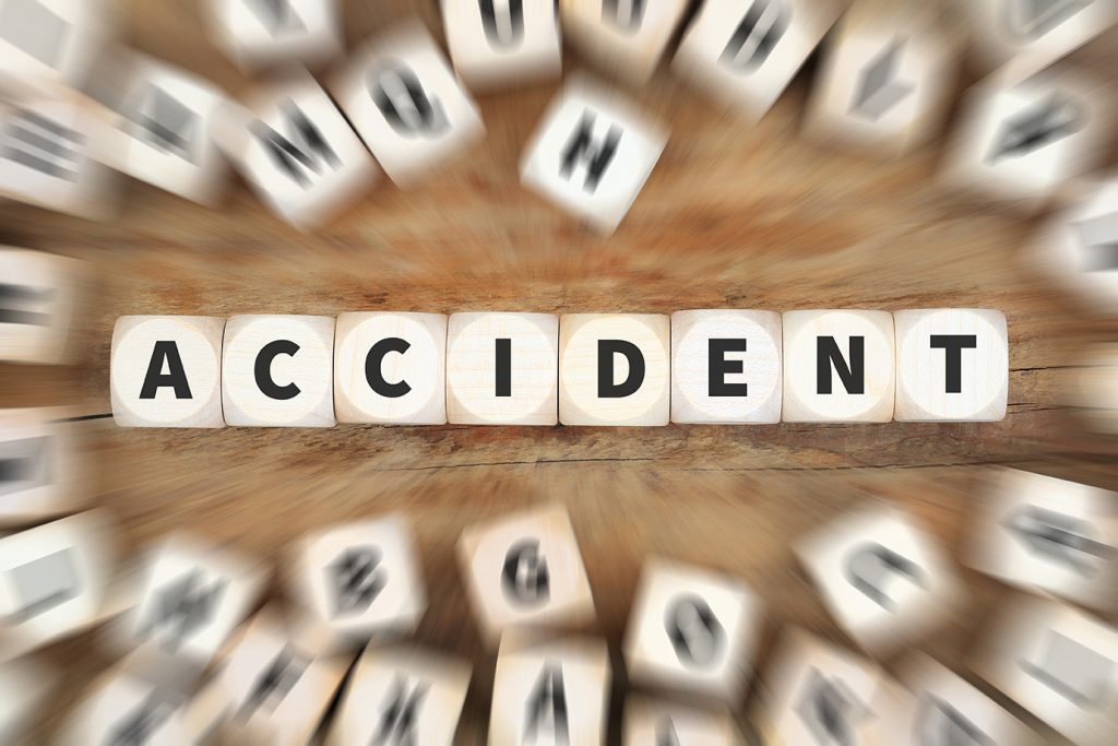 Safety is no accident- accident text