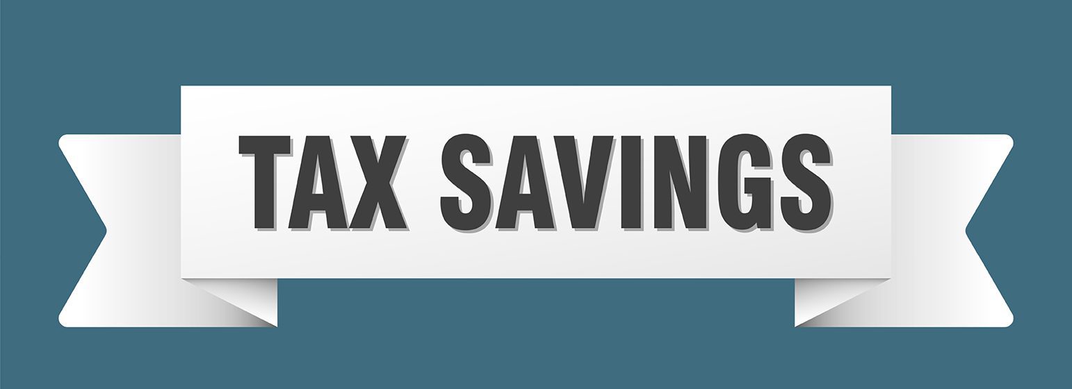 Tax Savings Header for The Man Store Year End Sale
