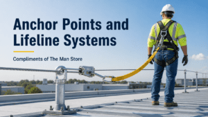 Anchor Points and Lifeline Systems blog featured image The Man Store