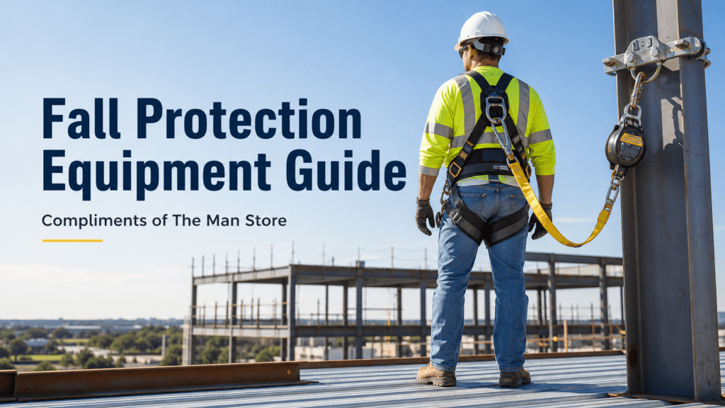 Fall Protection Equipment Guide blog featured image The Man Store