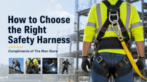 How To Choose The Right Safety Harness blog featured image The Man Store
