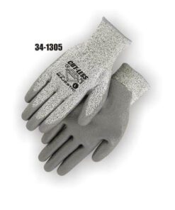 Majestic 34-1305 Dyneema Cut Resistant Knit, Polyurethane Palm Dip - Box/12 Pairs
