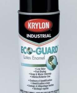 Krylon Industrial Eco-Guard Latex Spray Paint, Case/ 12 Cans