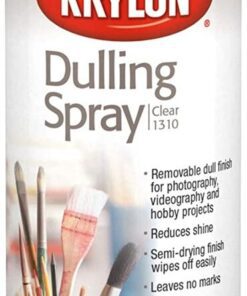 Krylon K01310007 Dulling Spray, 6 oz. Cans/ Case of 12