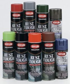 Krylon Rust Tough Hamm R Finish, Case/ 6 Cans