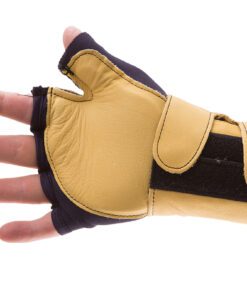 Alternative view of IMPACTO 704-20 Fingerless Anti-Impact Glove with Detachable Wrist Support