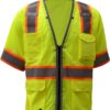 GSS Safety 2701 Premium Class 2 Brilliant Vest - Lime