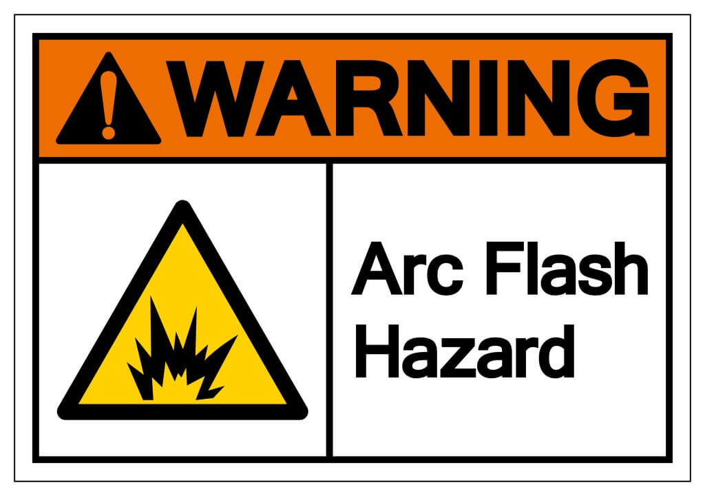 Arc Flash Warning Sign